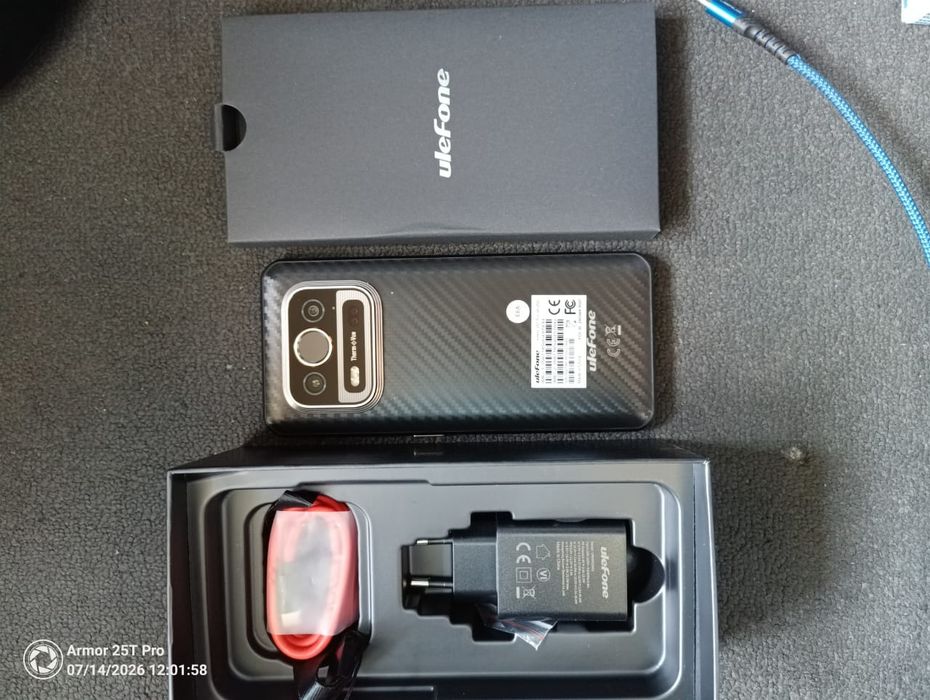 Ulefone Armor 25T Pro.
Візуальні збіги
Про це зображення
Огляд від ШІ



+13
На зображенні показано коробку смартфона Ulefone Armor 25T Pro