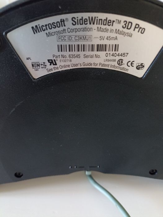 Joystick Sidewinder 3D Pro64575222962561122