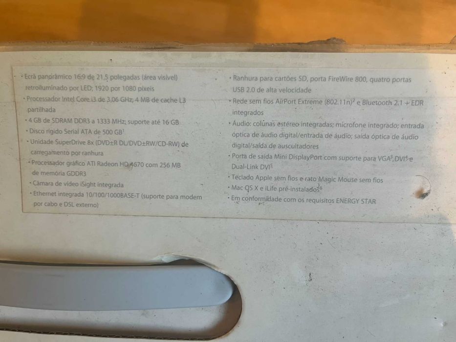 iMac 21.5 2011 - A1311