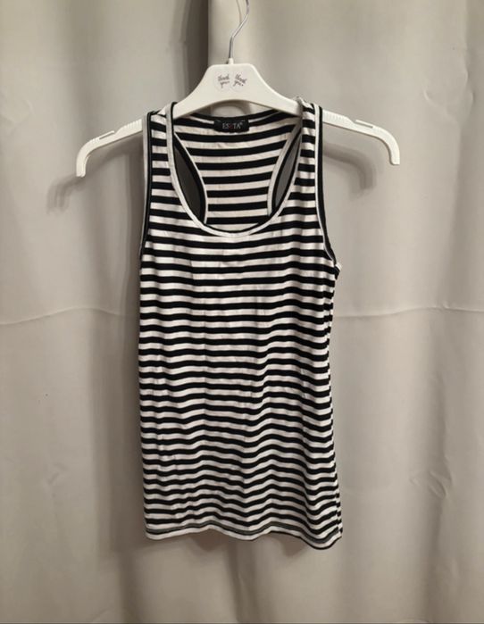 Bluzka w paski bokserka