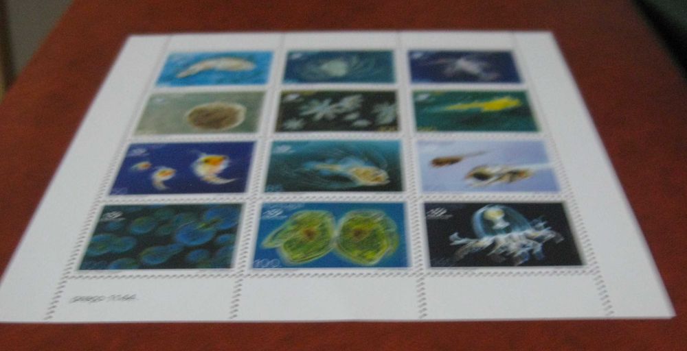 Bloco nº 193 – Oceanos – Expo’98. O Plâncton 97 e 98