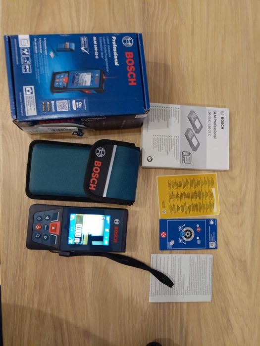 Jak nowy Dalmierz laserowy Bosch GLM  100-25 C Professional