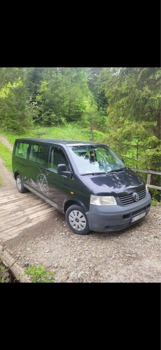Vw caravelle 1.9tdi klima dluga czarny metalik zamiana
