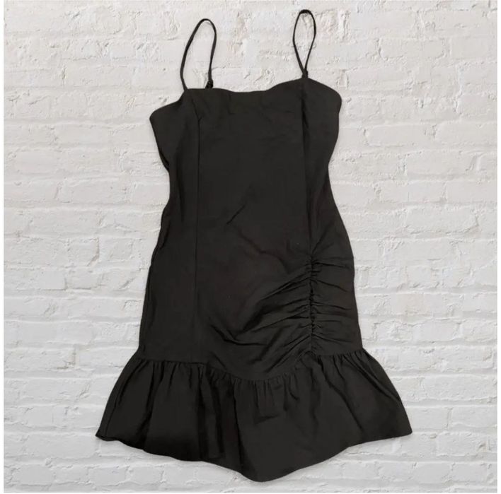 Чорна сукня на бретельках topshop