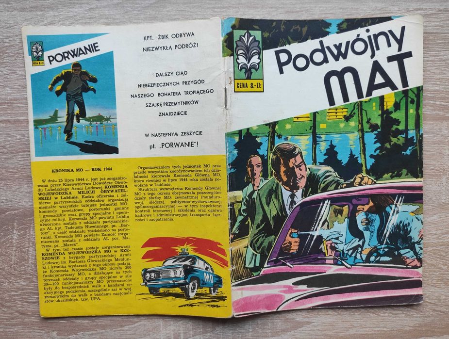 Kapitan Żbik PODWÓJNY MAT wyd 2 BDB