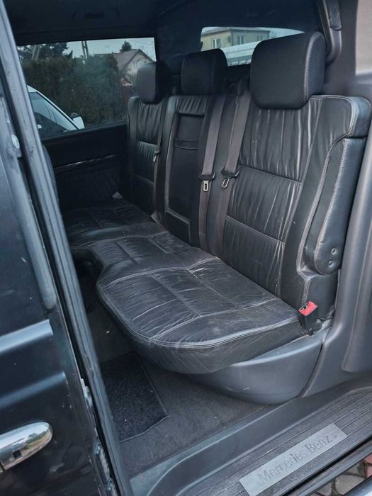Kanapa ławka  z zabudową holenderską do mercedes viano, vito oryginał