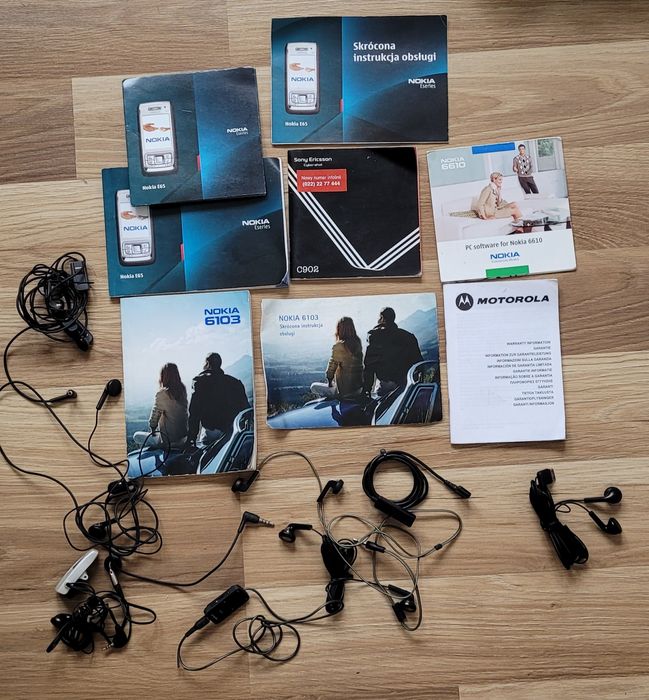 Stare telefony komórkowe