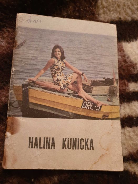 Halina Kunicka z autografem + Kołobrzeg 71 - pieśni wojskowe, książki.