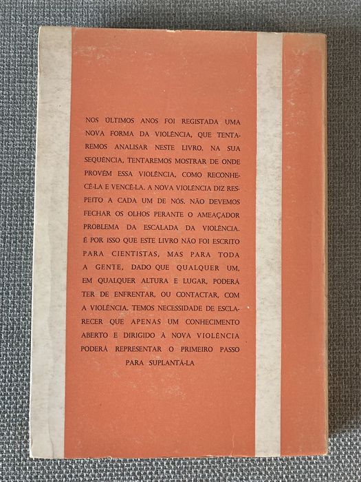 Livro A Nova Violência, de Wolfgang Salewski e Peter Lanz