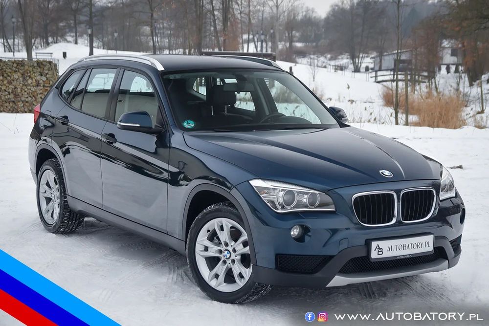 BMW X1 Nowy Rozrząd, Nowe opony, Midnight-Blue-Metalic, z Niemiec
