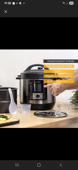 Szybkowar elektryczny 6 litrów multicooker