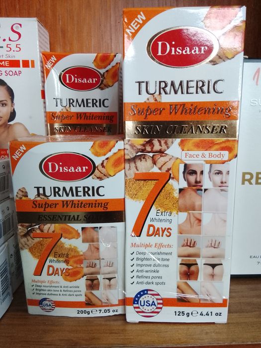 Kit de creme anti manchas para rosto e corpo