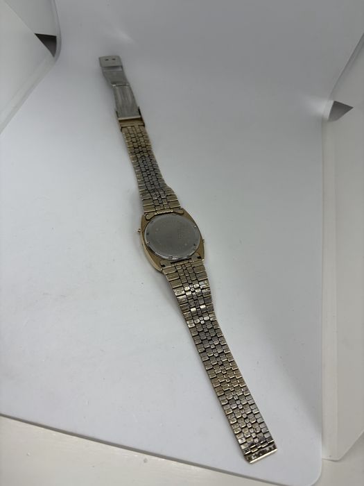 Zegarek męski Dugena LCD Quartz Japan vintage uszkodzony