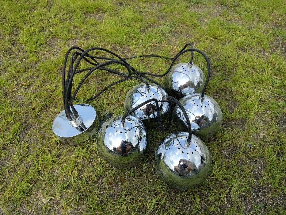 Lampa wisząca 5 kuli.