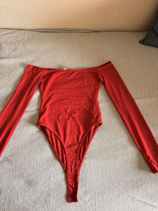 Body vermelho Pull&Bear