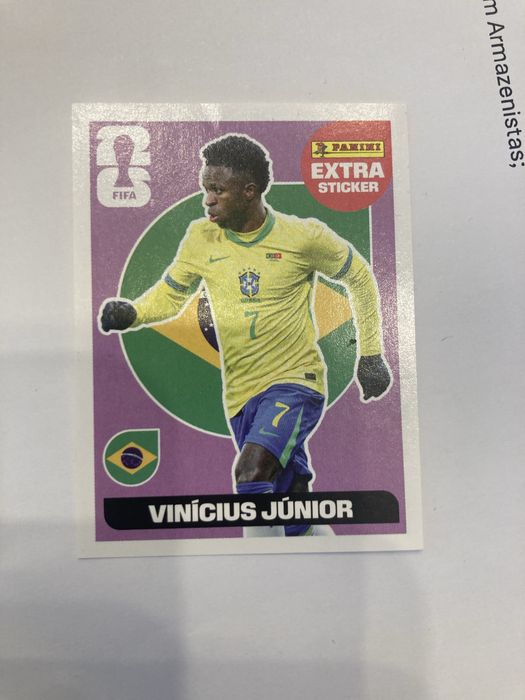 Extra sticker Vinicius Junior Fifa world cup