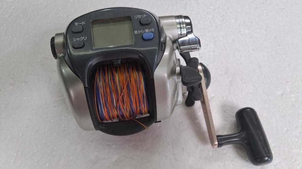 VALOR FIXO,Envio para as ilhas,Carretel elétrico Daiwa SUPER TANACOM S 500W impecável