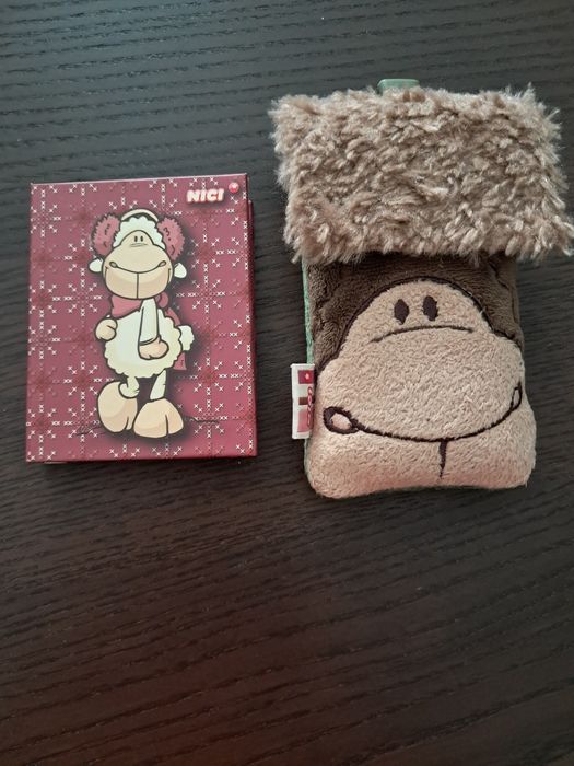 Lote de bolsa e bloco notas Nici