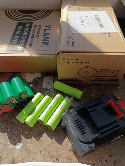 Перепаковка акумуляторів пилососів шуруповертів болгарок і тд