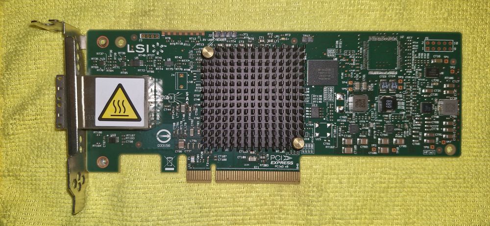 SAS9300-8e LSI SAS3008 HBA 12Gb/s PCI-E контролер | IBM x3650 M5 |