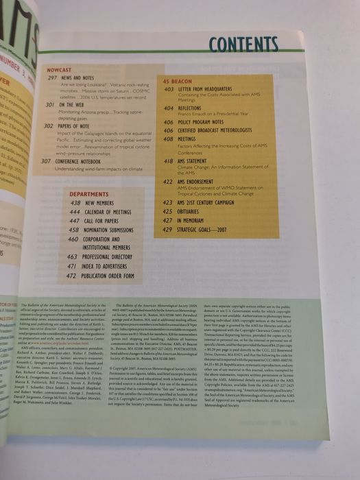 BAMS - Bulletin of The American meteorological society
