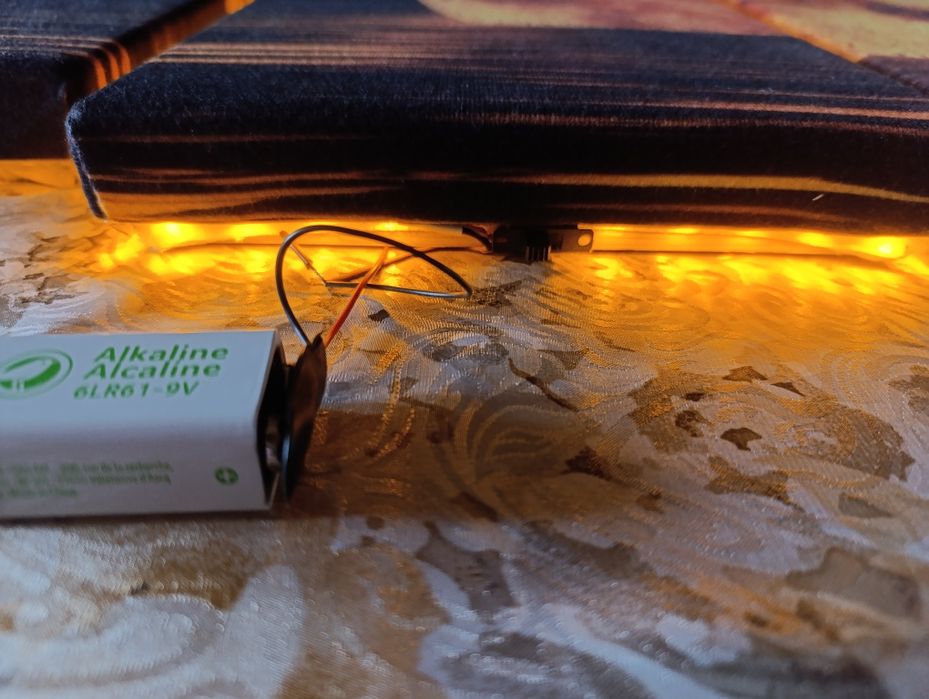 Quadros de lua com led