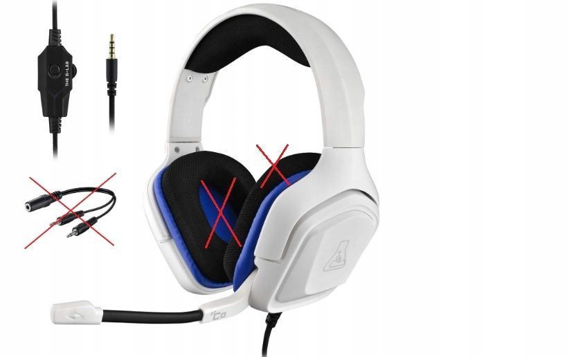 Słuchawki Nauszne The G-Lab Korp Cobalt Ps4
