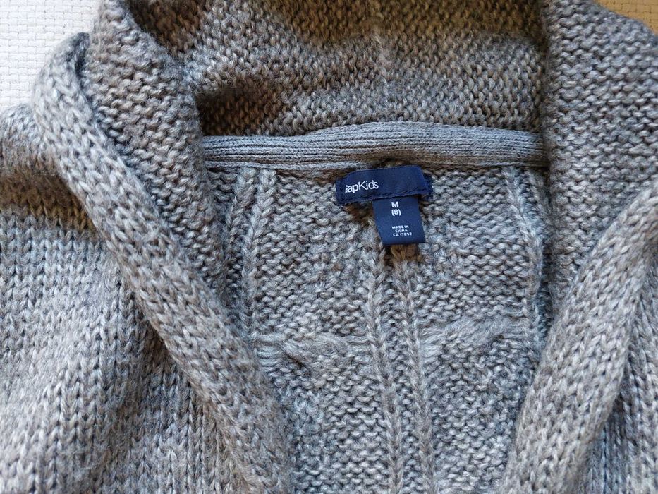 Gap Kids sweter/kamizelka 8T z wełną