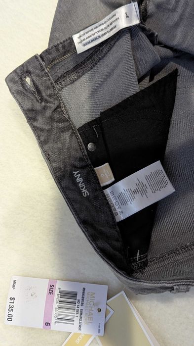 Джинси Michael Kors розмір 6 / 27 - нові ( msrp $135 )