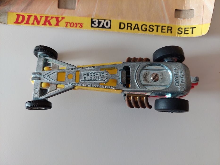 Dragster Set Dinky Toys 1/43 - Carro Miniatura Modelismo