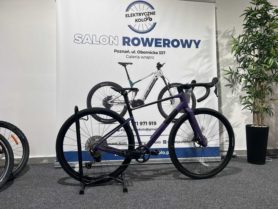 Rower Gravel Kross ADV 1.0 Fioletowy Raty 0%