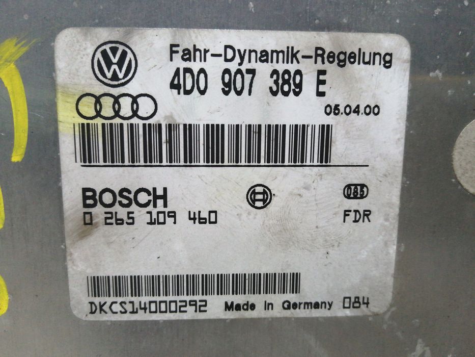 Centralina do Motor - AUDI A8 (4D2, 4D8) | 94 - 05