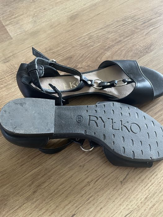 Sandały Ryłko skóra naturalna 35