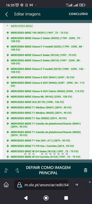 Correia acessórios continental 6 PK 2050