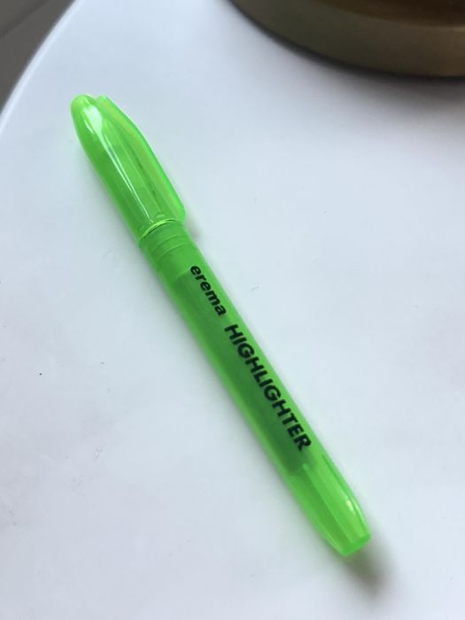 Zielony flamaster szkoła school bardzo dobry stan