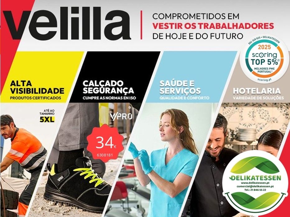 Vellida vestuario profissional