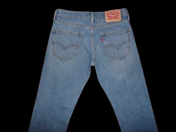 Spodnie dżinsy LEVIS 511 W28/L30=37/96cm jeansy