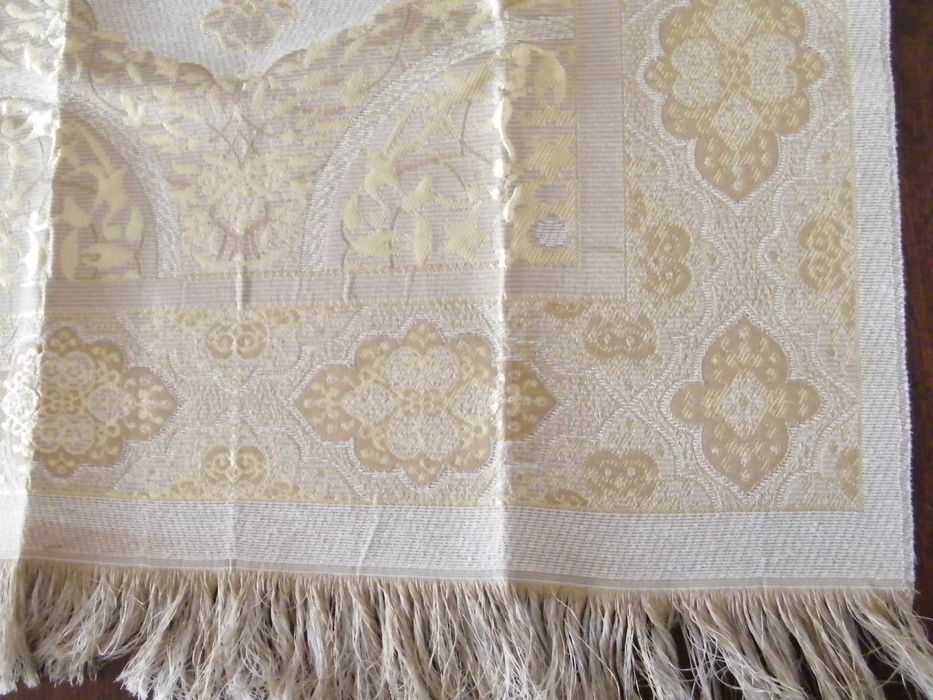 Bieżnik/ kilim złoto-beżowy