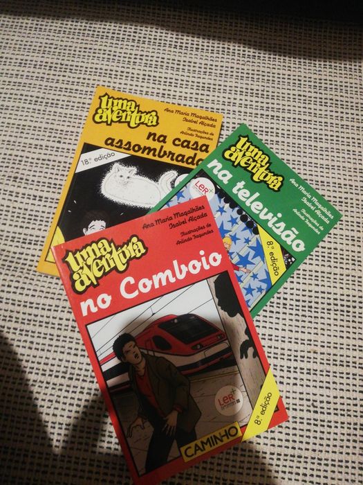 Vendo livros da colecção "Uma Aventura"