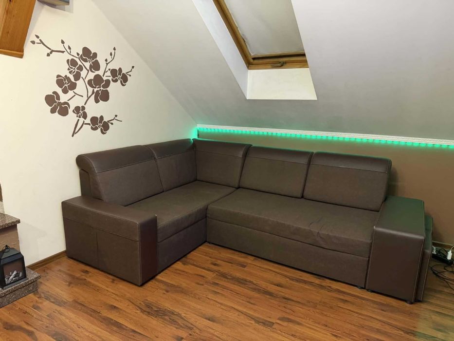 Sofa rozkładana narożnik