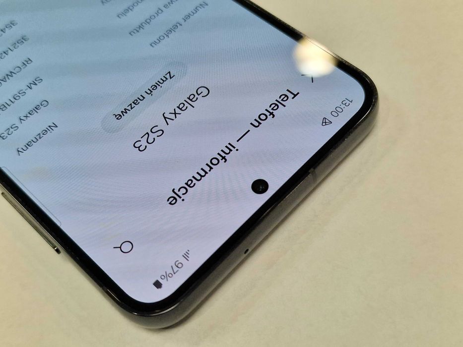 Samsung Galaxy S23/ 8GB/ 256GB/ Phantom Black/ Grade A- + ładowarka