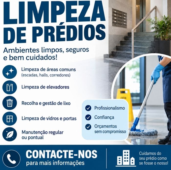Limpezas prédios , etc...