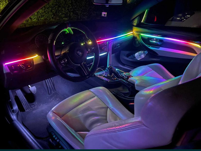 Контурна підсвітка салону Ambient Light (Чорна)