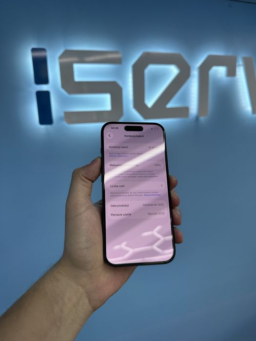 iPhone 15 PRO 256GB BATERIA 100% GWARANCJA 12 miesiecy !!!
