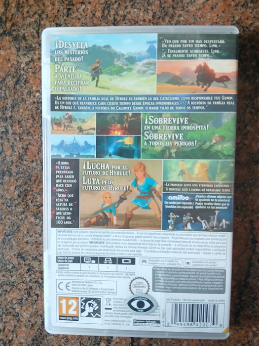 Jogo: Zelda Breath Of Thw Wild (jogo mais vendido 2025)