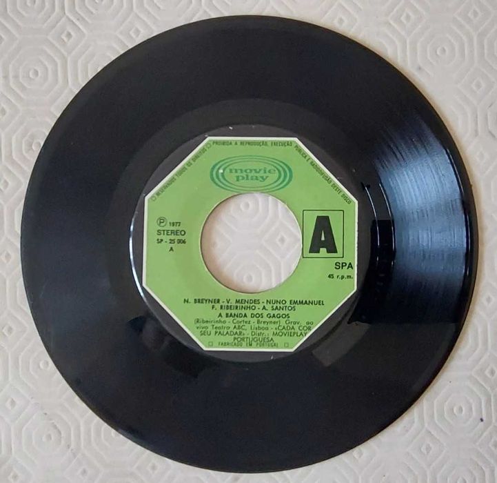 Disco A Banda dos Gagos - Gravado Ao Vivo no Teatro ABC Em Lisboa