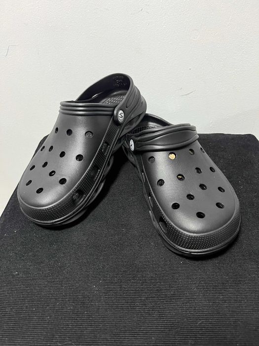 Damskie czarne crocsy roz.39