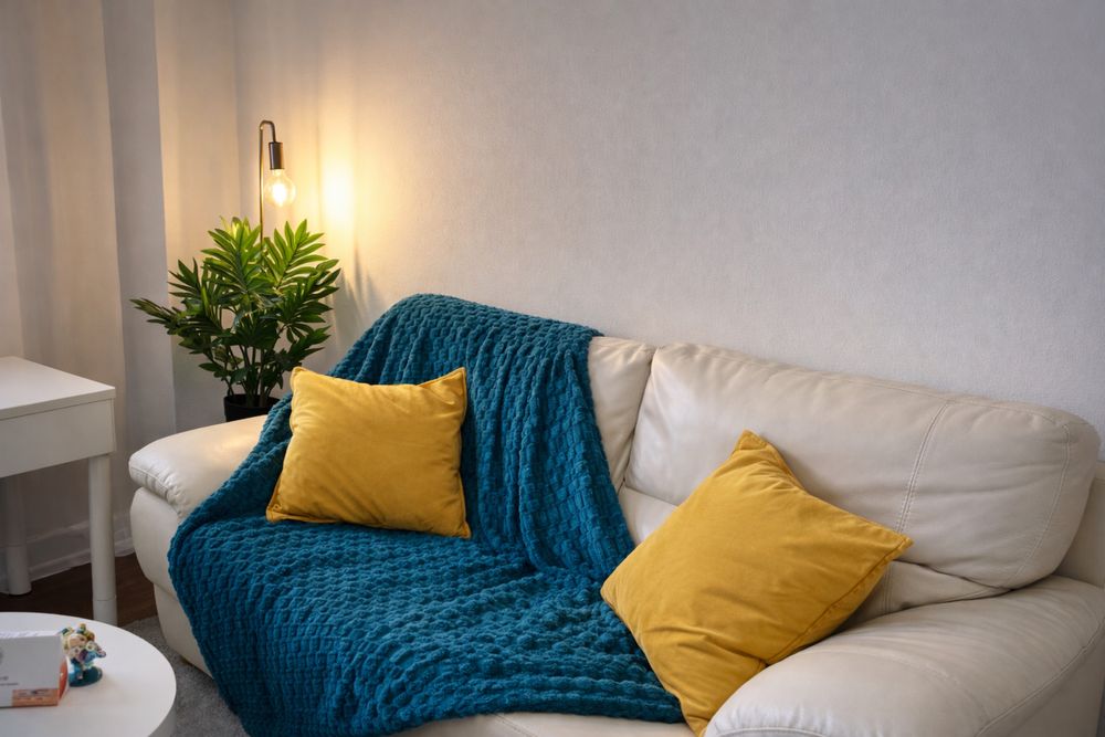 Sofá de dois lugares