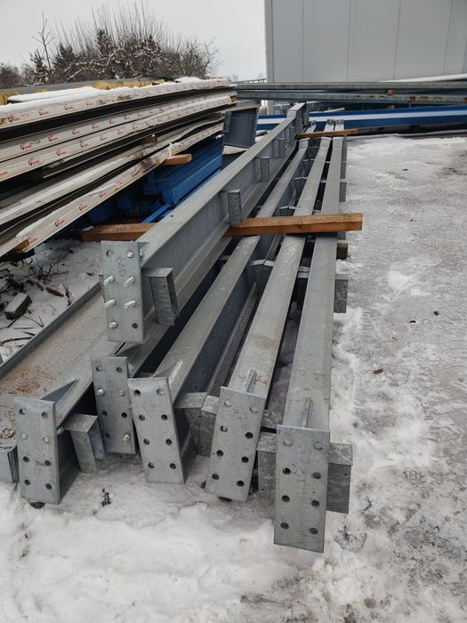 Konstrukcja hali 17/9,5m