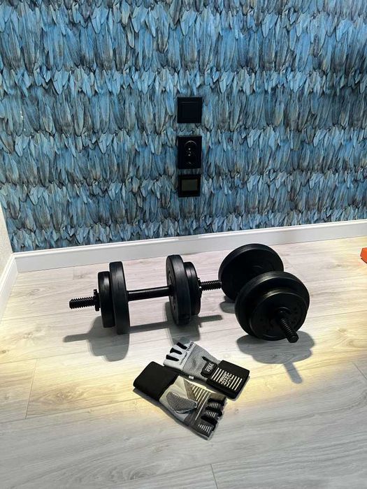 Набір штанга + гантелі від 36 до 119 кг штанга гантели диски грифы